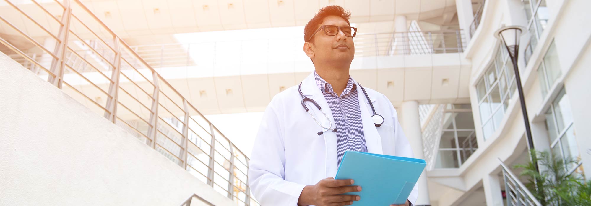 Doctor Holding File